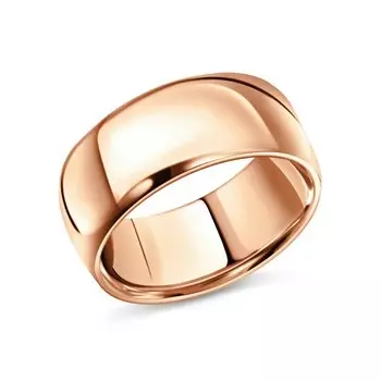 Золотое обручальное кольцо