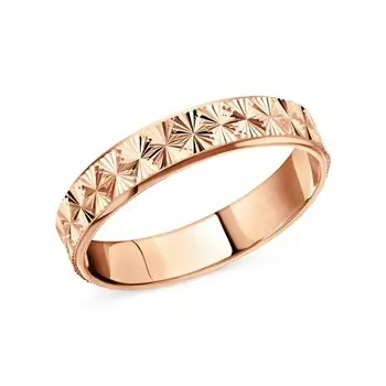 Золотое обручальное кольцо