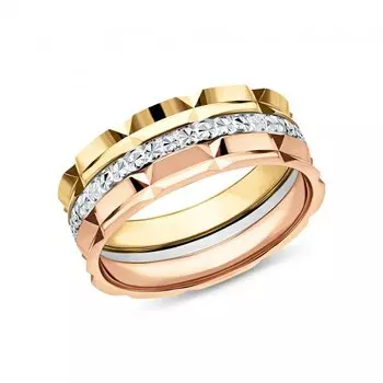 Золотое обручальное кольцо