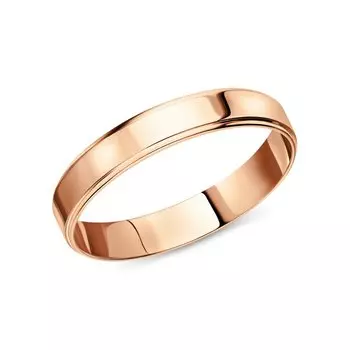 Золотое обручальное кольцо