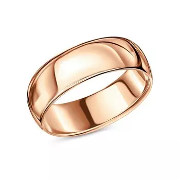 Золотое обручальное кольцо