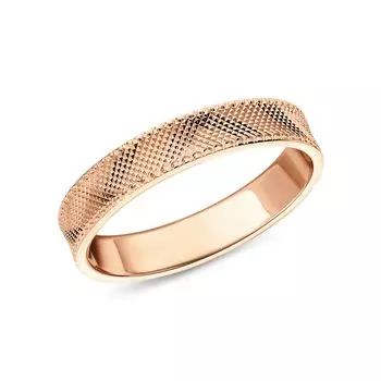 Золотое обручальное кольцо