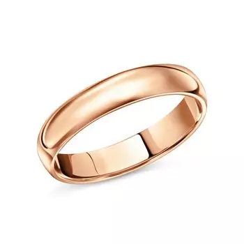 Золотое обручальное кольцо