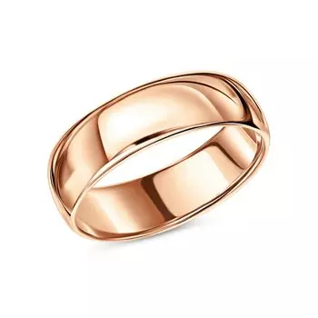 Золотое обручальное кольцо