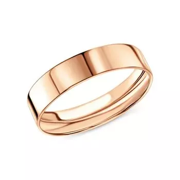 Золотое обручальное кольцо