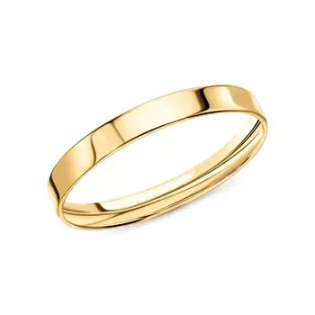 Золотое обручальное кольцо
