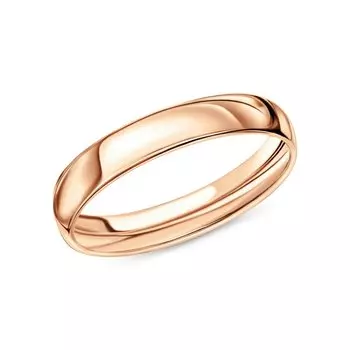 Золотое обручальное кольцо