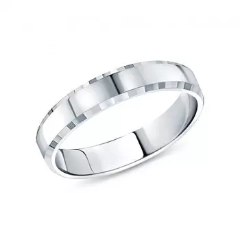 Золотое обручальное кольцо