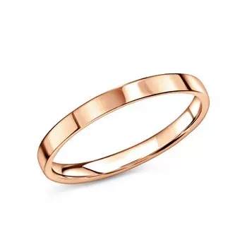 Золотое обручальное кольцо