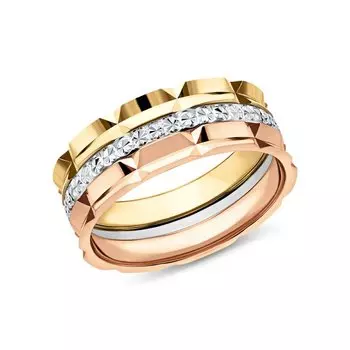 Золотое обручальное кольцо