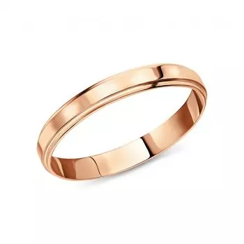 Золотое обручальное кольцо