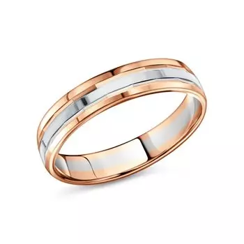 Золотое обручальное кольцо