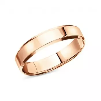 Золотое обручальное кольцо