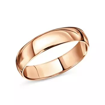 Золотое обручальное кольцо