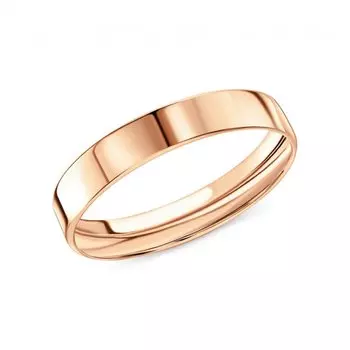 Золотое обручальное кольцо