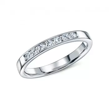 Золотое обручальное кольцо с бриллиантами