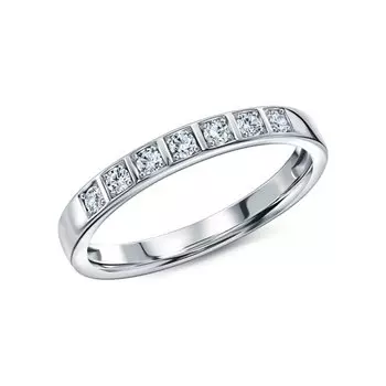 Золотое обручальное кольцо с бриллиантами