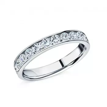 Золотое обручальное кольцо с бриллиантами