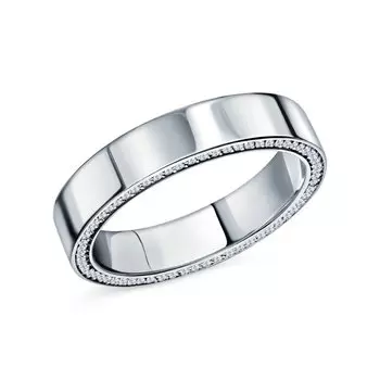 Золотое обручальное кольцо с бриллиантами