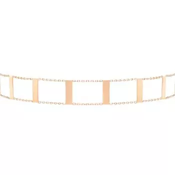 Золотое шейное украшение