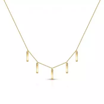 Золотое шейное украшение