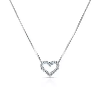 Золотое шейное украшение с бриллиантами природными