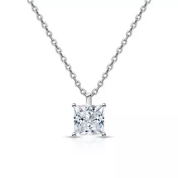 Золотое шейное украшение с бриллиантами выращенными