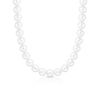 Золотое шейное украшение с жемчугом