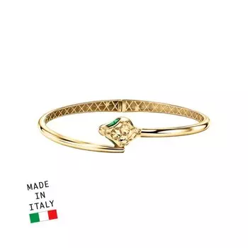 Золотой браслет с эмалью