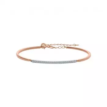 Золотой браслет с бриллиантами природными