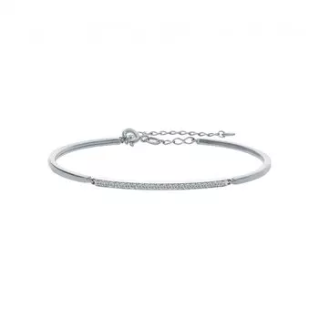 Золотой браслет с бриллиантами природными