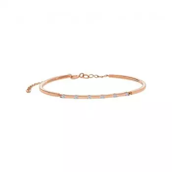 Золотой браслет с бриллиантами природными