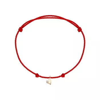 Золотой браслет с фианитами