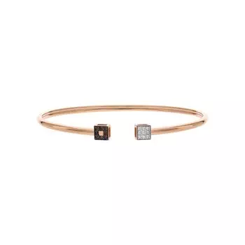 Золотой браслет с фианитами