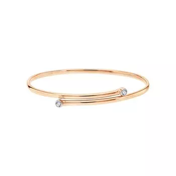 Золотой браслет с фианитами