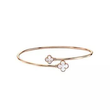 Золотой браслет с перламутром природным