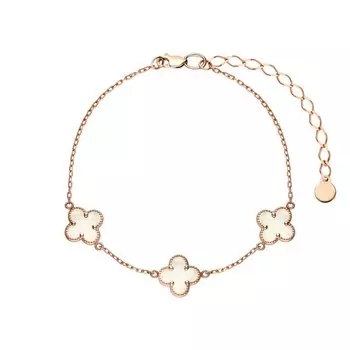 Золотой браслет с перламутром природным