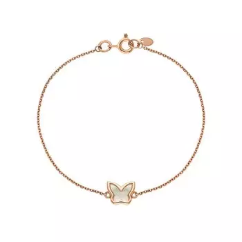 Золотой браслет с перламутром природным