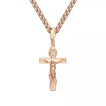 Золотой крест-подвеска