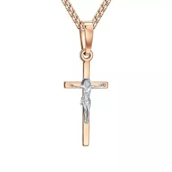 Золотой крест-подвеска