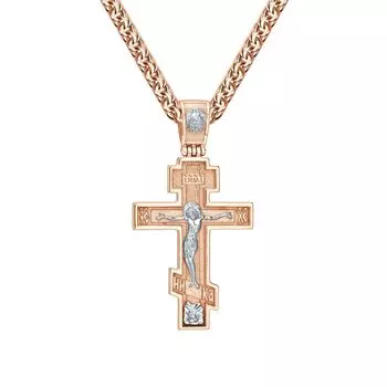 Золотой крест-подвеска