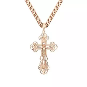 Золотой крест-подвеска