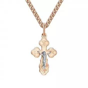 Золотой крест-подвеска