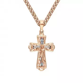 Золотой крест-подвеска