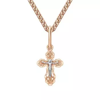 Золотой крест-подвеска