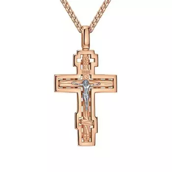 Золотой крест-подвеска