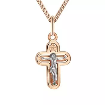 Золотой крест-подвеска