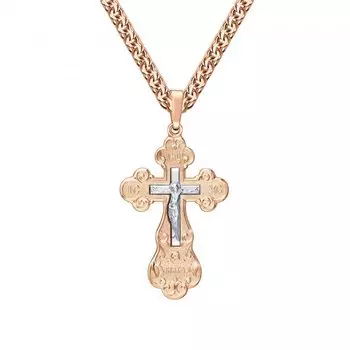 Золотой крест-подвеска