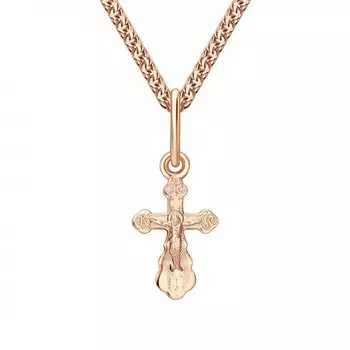 Золотой крест-подвеска