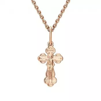 Золотой крест-подвеска